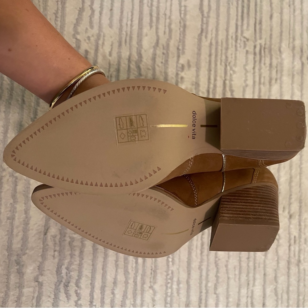 NEW Dolce Vita Lawson Boots Whiskey 9.5 - Picture 9 of 10